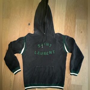 Saint Laurent Logo Hoodie